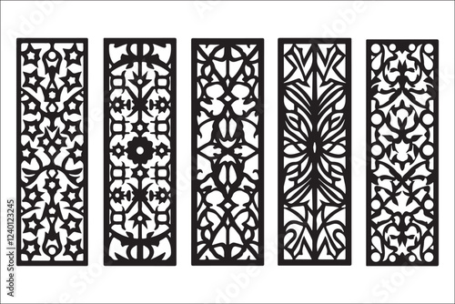 Basic RGBElegant Floral and Geometric Panel

