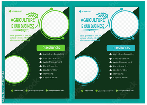 Agriculture Flayer Design