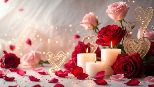 Valentine's Day, Love, Romance, Roses, Flowers, Romantic Gift  
