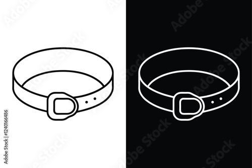 Healthcare Gait Belt Symbol Simple & Professional. gait belt icon, gait belt vector, gait belt
