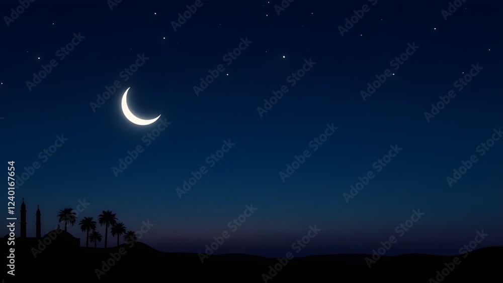night sky with moon night sky with moon