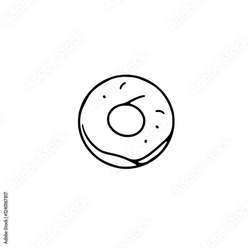 Donut: A Delicious Sweet Treat - Indulge in the Sweetness of a Perfectly Glazed Donut. A Culinary Delight for Dessert Lovers.