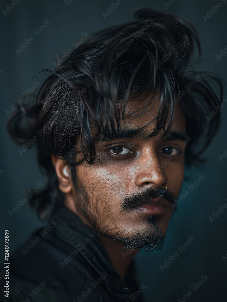 Young indian model man Young indian model man