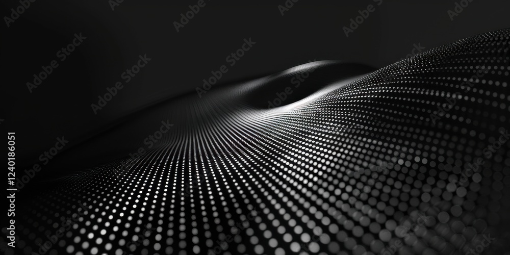 A sophisticated minimalist design on a solid black backdrop, Centralized fine grid patterns and soft gradients, Contemporary minimalist style A sophisticated minimalist design on a solid black backdrop, Centralized fine grid patterns and soft gradients, Contemporary minimalist style
