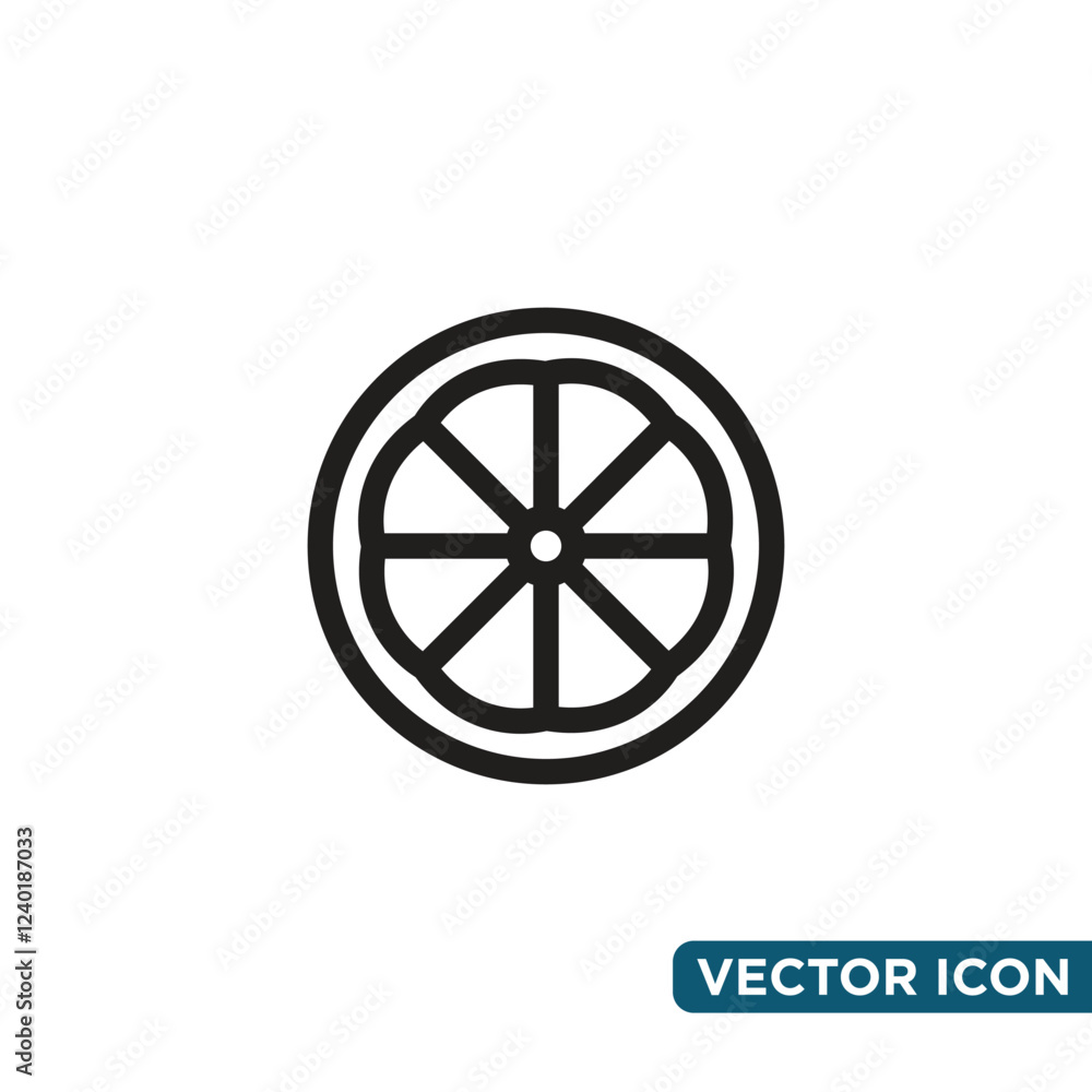 Simple Design Fruit Icon Template Simple Design Fruit Icon Template