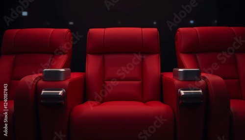 Luxury Red Cinema Seats: A Cinematic Experience Awaits