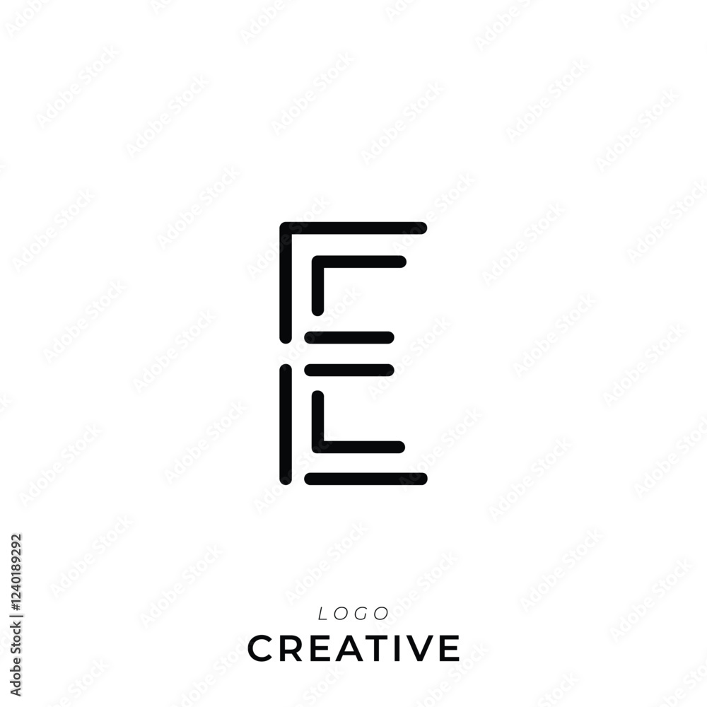 E Creative Latter Logo Design. By Custom Branding Logo. Creative Logo Design. Logo Template. Vector illustration. Modern Design. Monogram Design E Creative Latter Logo Design. By Custom Branding Logo. Creative Logo Design. Logo Template. Vector illustration. Modern Design. Monogram Design