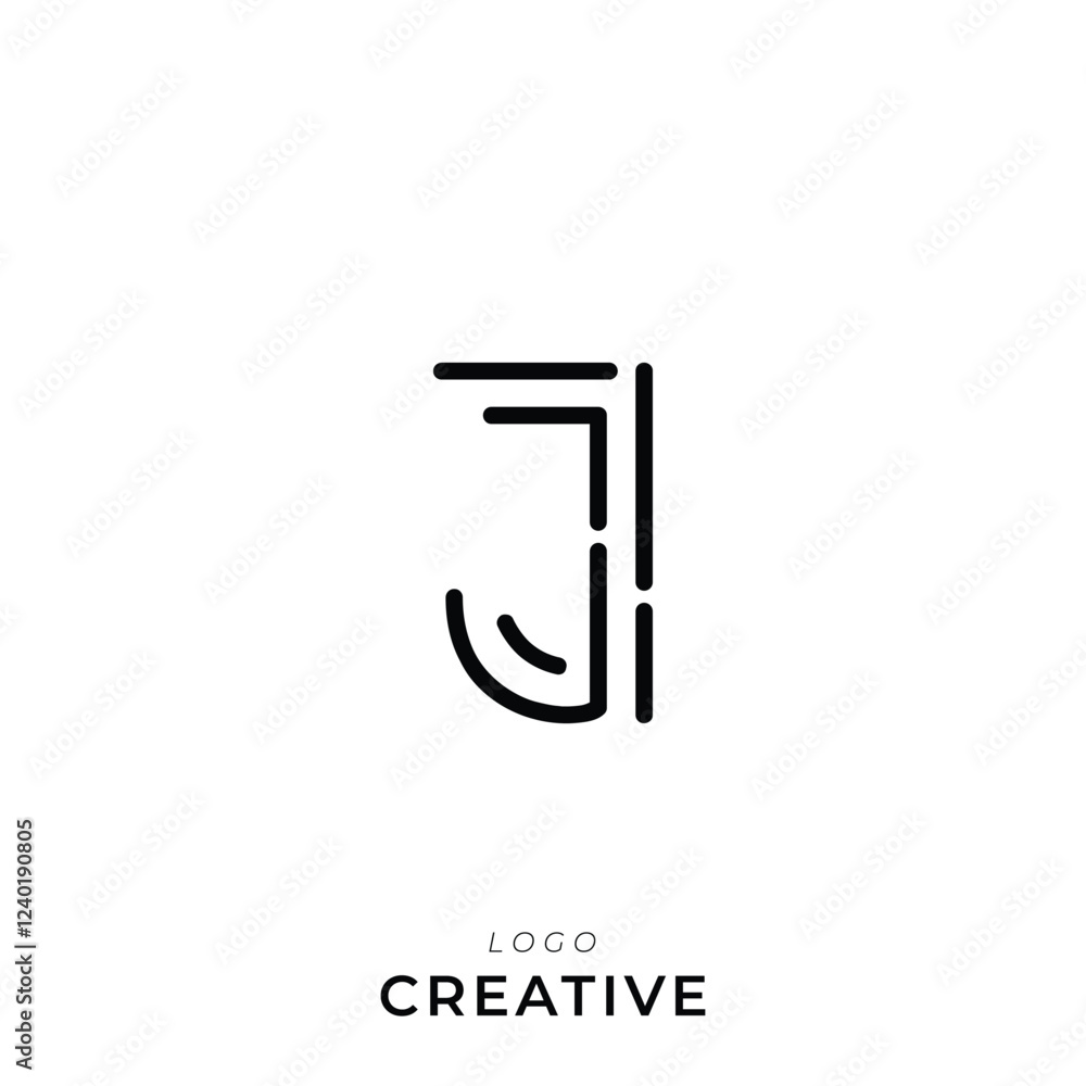 J Creative Latter Logo Design. By Custom Branding Logo. Creative Logo Design. Logo Template. Vector illustration. Modern Design. Monogram Design J Creative Latter Logo Design. By Custom Branding Logo. Creative Logo Design. Logo Template. Vector illustration. Modern Design. Monogram Design