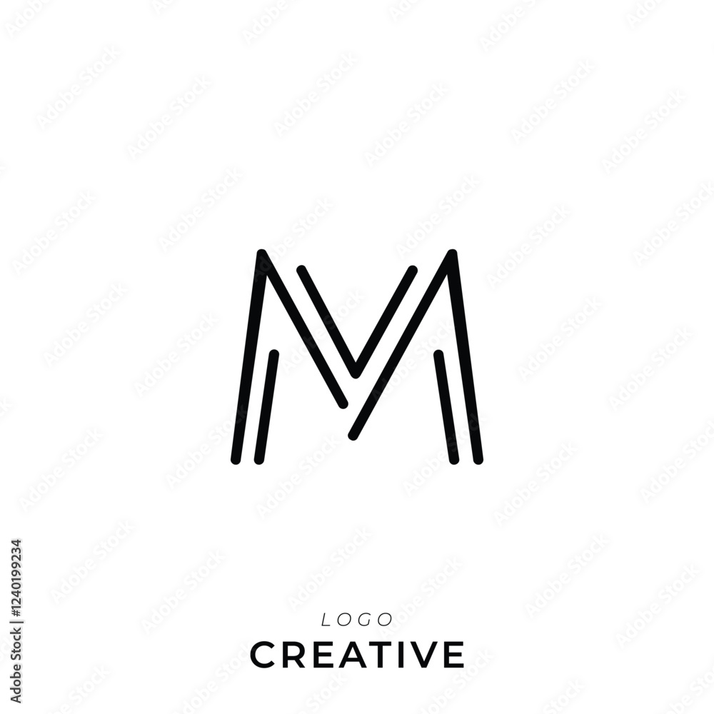 M Creative Latter Logo Design. By Custom Branding Logo. Creative Logo Design. Logo Template. Vector illustration. Modern Design. Monogram Design M Creative Latter Logo Design. By Custom Branding Logo. Creative Logo Design. Logo Template. Vector illustration. Modern Design. Monogram Design