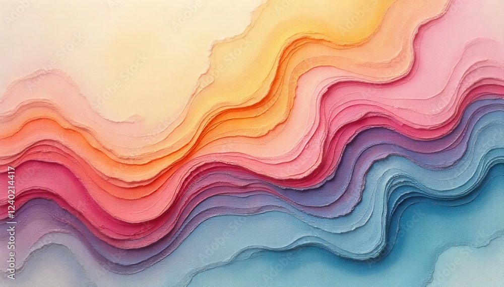Abstract waves of color digital art vibrant palette creative space artistic perspective modern aesthetic Abstract waves of color digital art vibrant palette creative space artistic perspective modern aesthetic