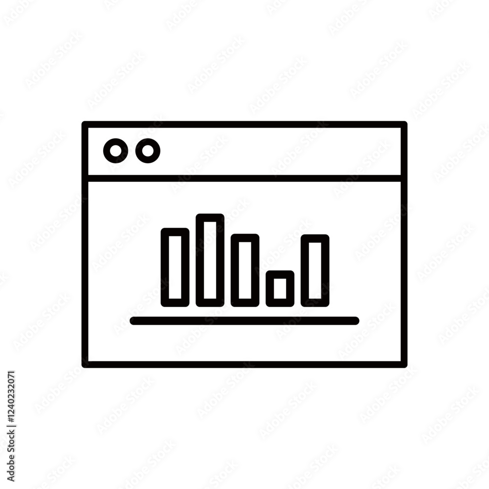 business graph on website business graph on website