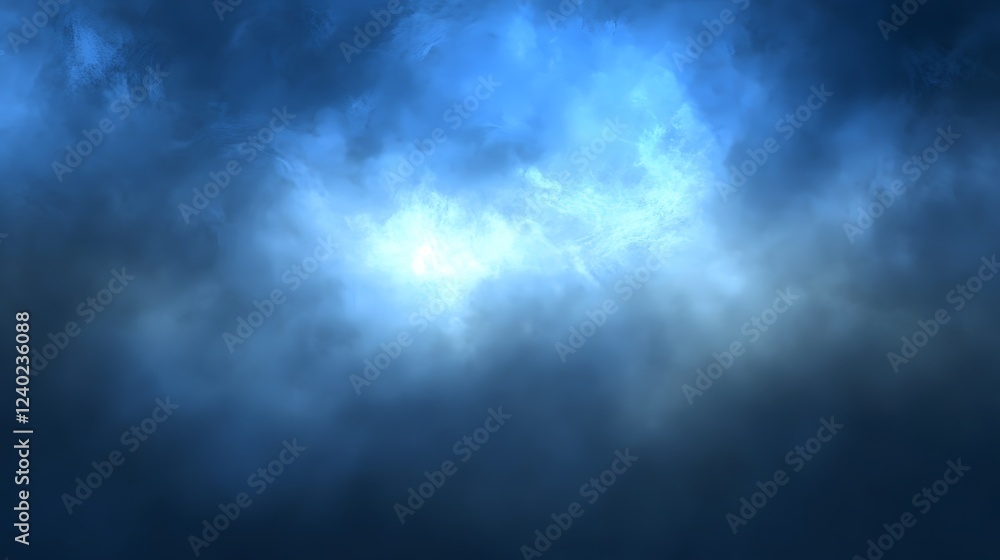 Abstract Blue Cloud Background Texture, Digital Art, Grunge Style, Mystic Sky, AI Generated Abstract Blue Cloud Background Texture, Digital Art, Grunge Style, Mystic Sky, AI Generated