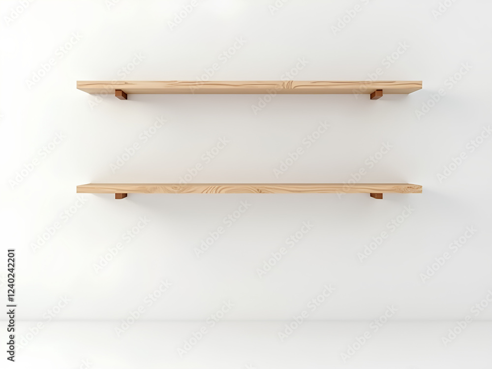 Rack, shelves on a white background Rack, shelves on a white background