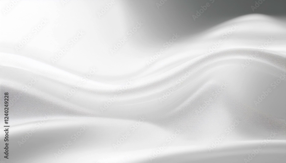 Fototapeta premium Satin fabric with soft wave for abstract background, part 9
