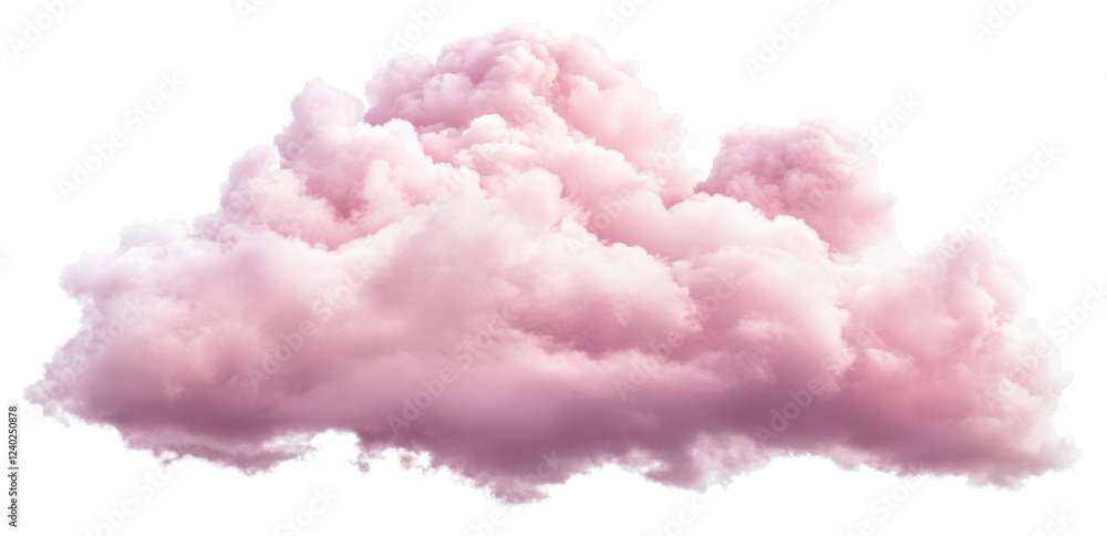 Fototapeta premium PNG Smooth pink cold clouds sky cloudscape outdoors.