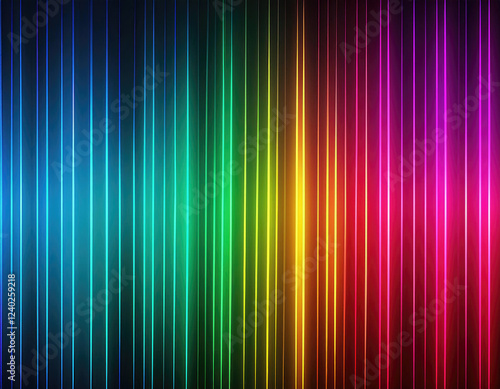 Background abstract gaming neon stripes glowing rainbow technology Mobile vertical wallpaper 