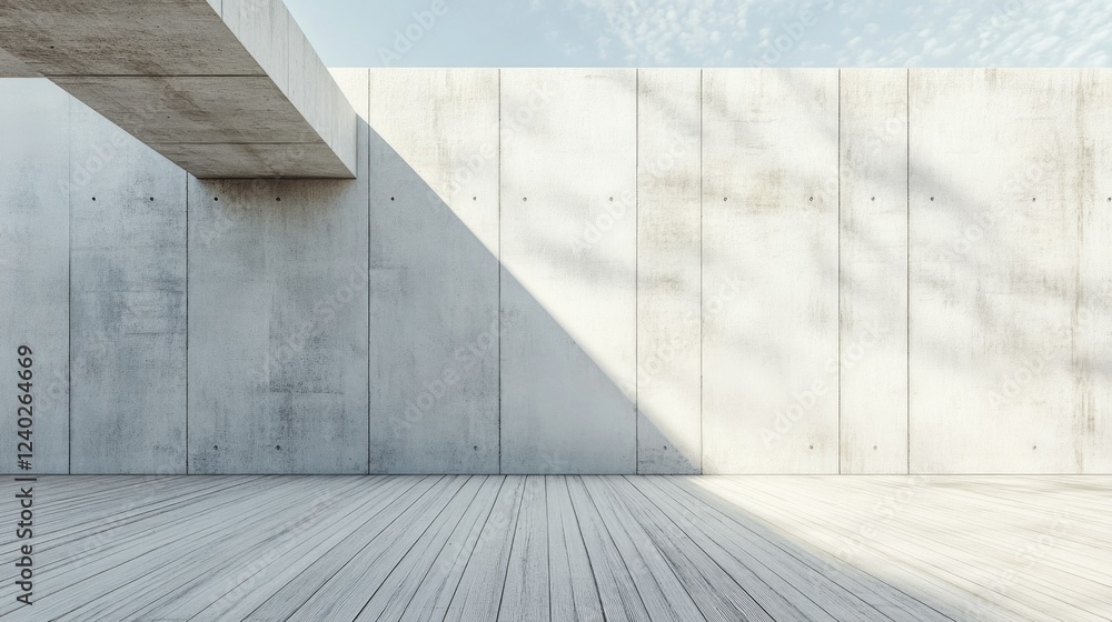 Obraz premium Modern Architecture Corner View