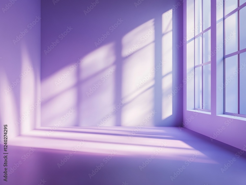 Fototapeta premium Serene Pink Window