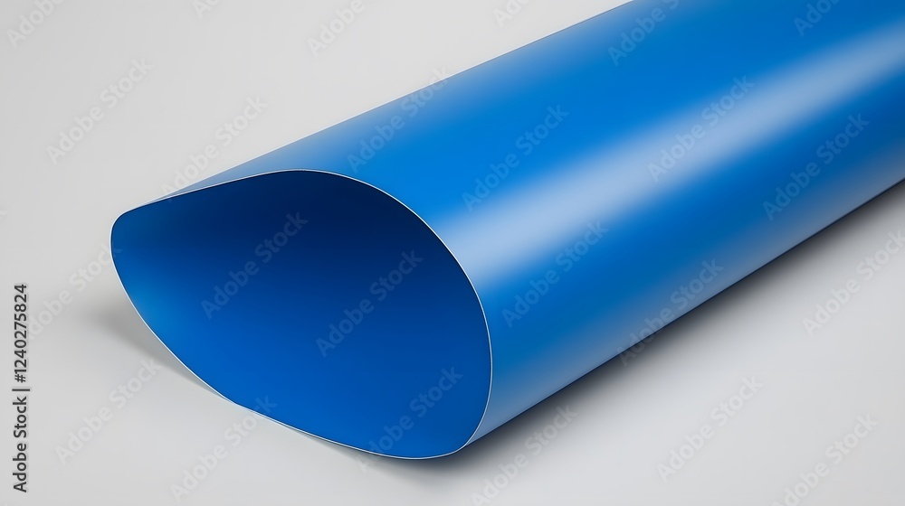 Abstract Blue Rolled Paper Texture Background Abstract Blue Rolled Paper Texture Background