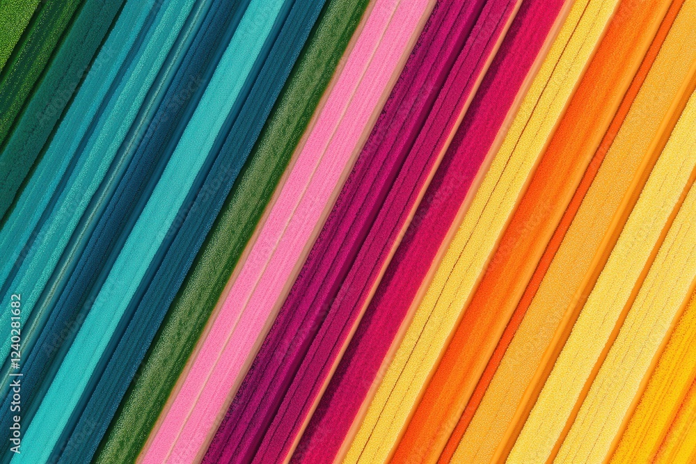 Colorful diagonal stripes background with vibrant textures Colorful diagonal stripes background with vibrant textures