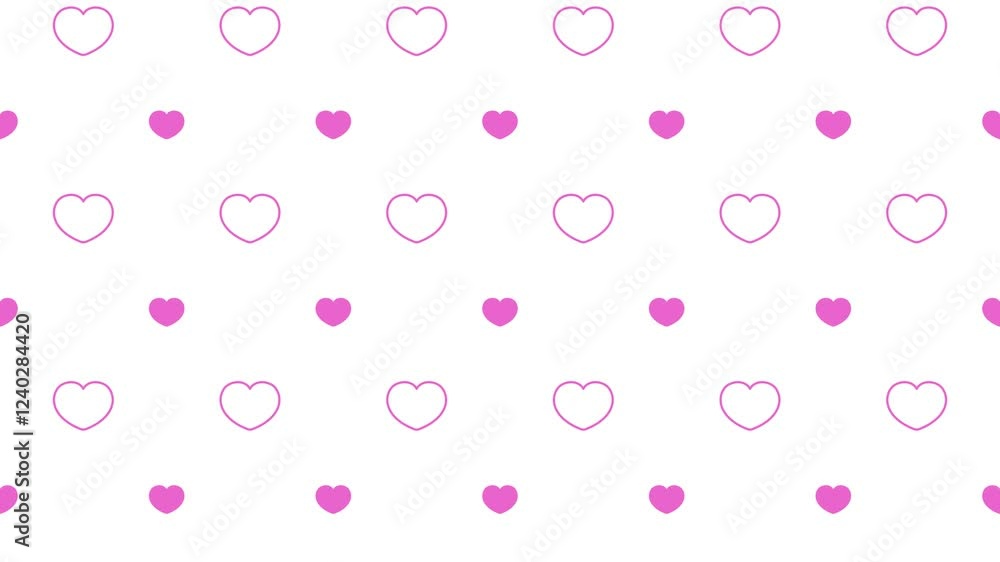 moving heart animation. moving heart animation.
