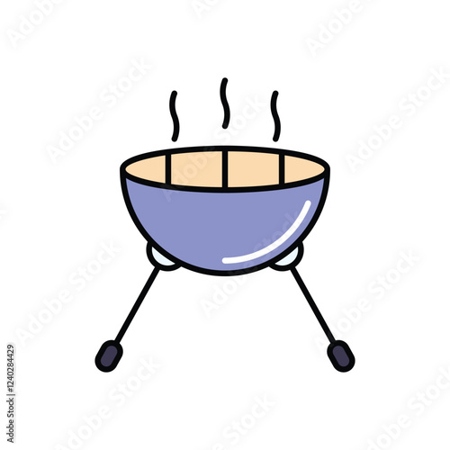 Bbq Grill vector icon