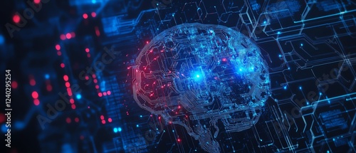 Obraz na płótnie How AI and microservices can improve supply chain management w salonie