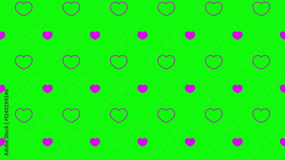 moving heart animation. moving heart animation.
