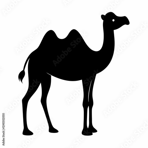 camel in the desert