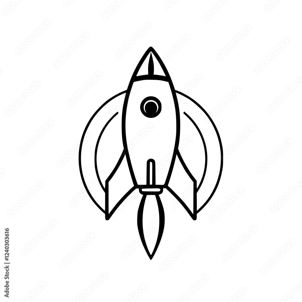 Launch into the Future: A Bold Rocket Design Icon Launch into the Future: A Bold Rocket Design Icon
