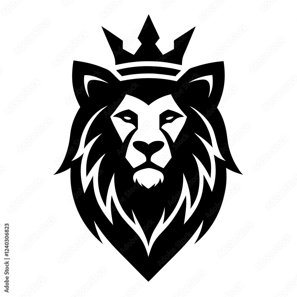 Obraz premium lion head mascot