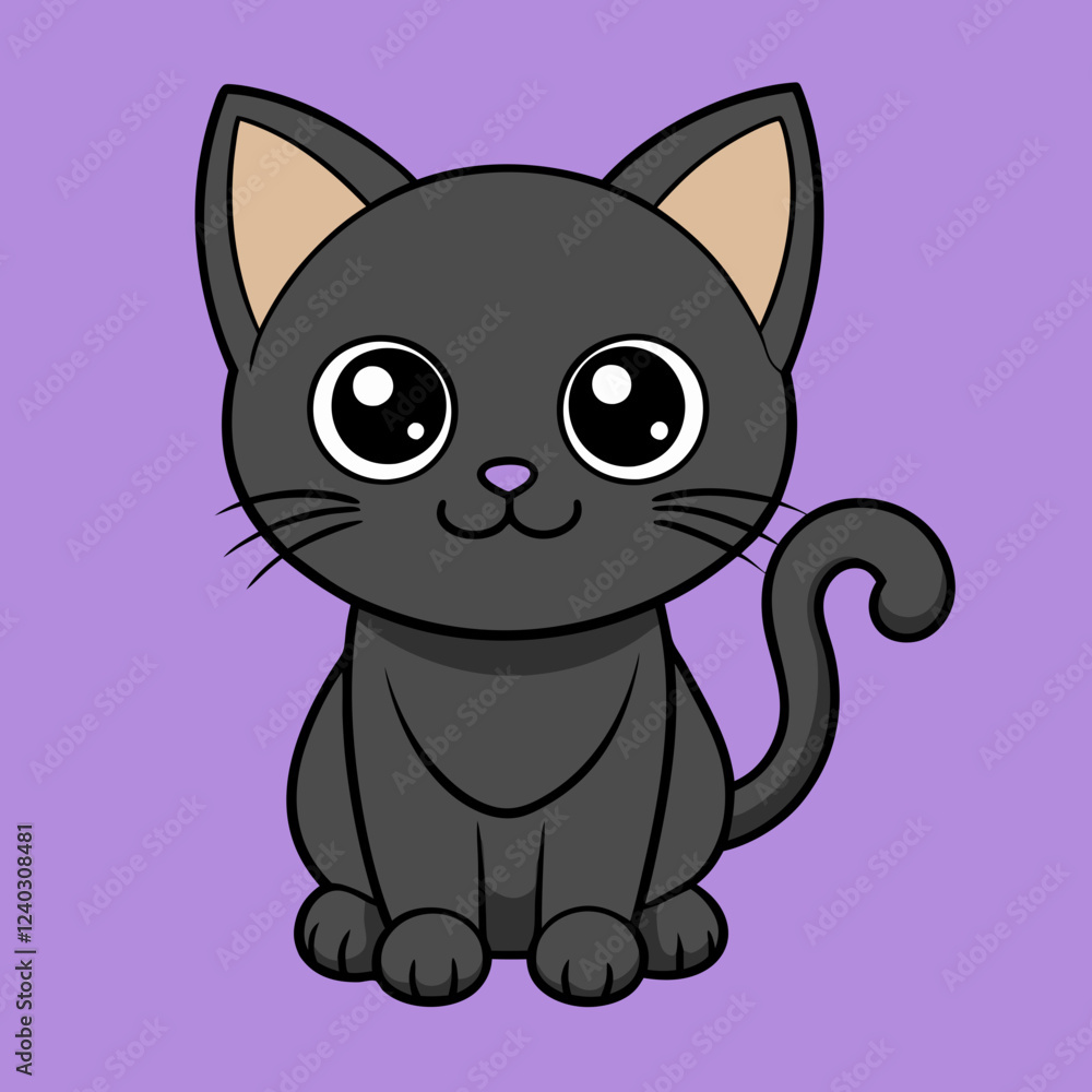 vector illustration of a cat vector illustration of a cat