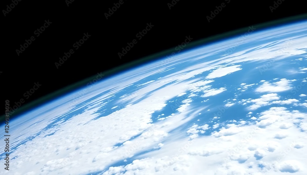 Fototapeta premium Planet Earth Space - Stunning View North And South America