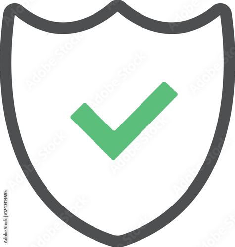 セキュリティ、プロテクトのアイコンイラスト