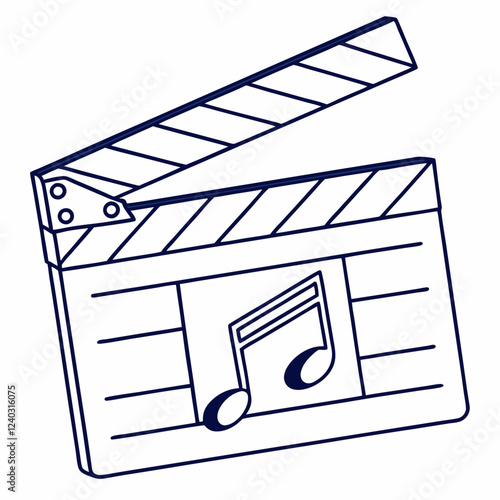 movie clapper board