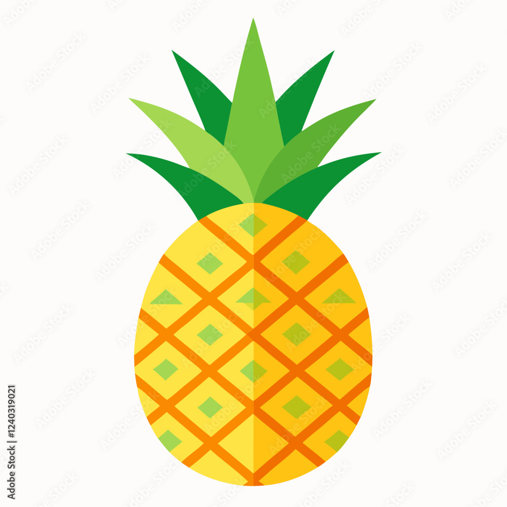 pineapple on white pineapple on white