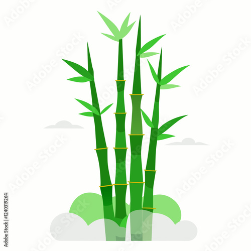 bamboo vector illustration