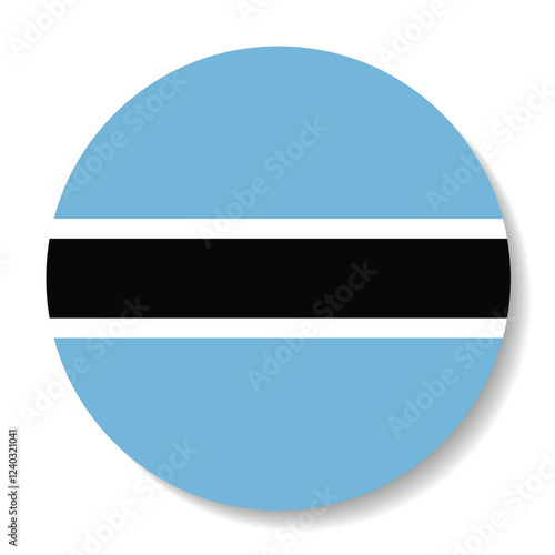 Botswana circle flag. Button flag icon. Standard color. Circle icon flag. Computer illustration. Digital illustration. Vector illustration. Free Download Botswana circle flag. Button flag icon. Standard color. Circle icon flag. Computer illustration. Digital illustration. Vector illustration. - GFXLoad