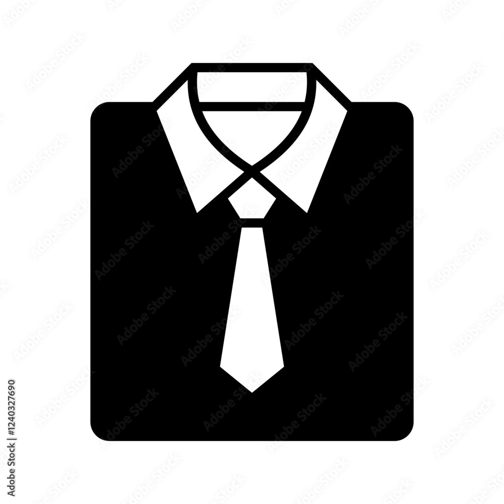 Stack of folded shirts icon vector Stack of folded shirts icon vector