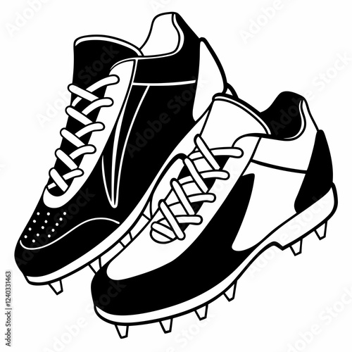 sport shoes isolated on white background