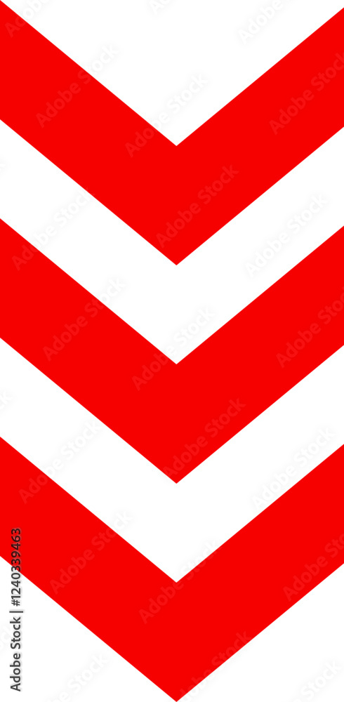 Icon red arrow direction down on a white background vector illustration. Icon red arrow direction down on a white background vector illustration.