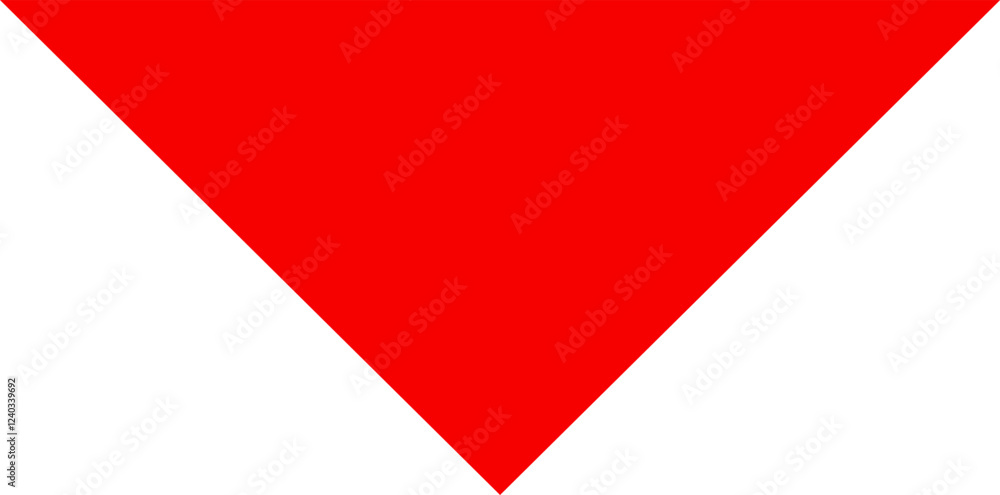 Icon red arrow direction down on a white background vector illustration. Icon red arrow direction down on a white background vector illustration.