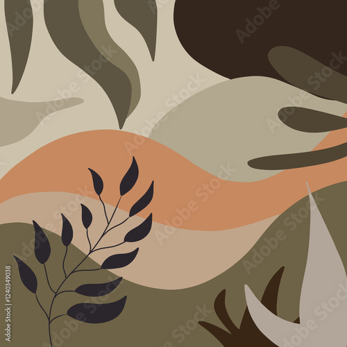 seamless floral pattern with flowers