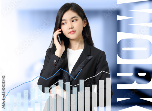 businesswoman working
