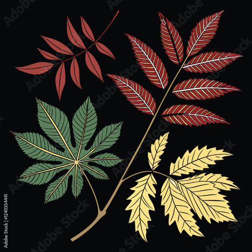 autumn leaves background
