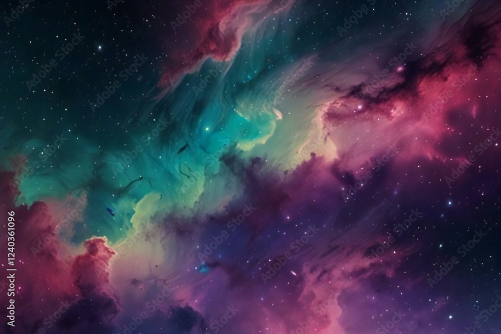 Fototapeta premium background with stars