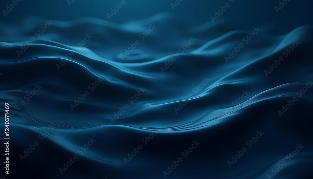Dark Moody Liquid Waves with Cinematic Lighting Dark Moody Liquid Waves with Cinematic Lighting