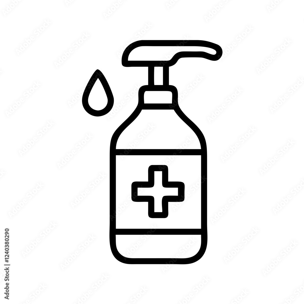 Hand Sanitizer Dispenser Hygiene Vector Icon
Hand Sanitizer Dispenser Hygiene Vector Icon