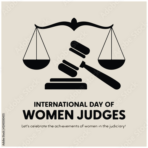 International Day of Women Judges flyer poster image11.eps