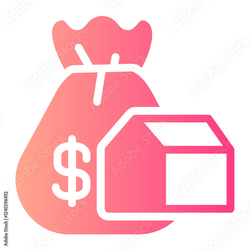 budget gradient icon